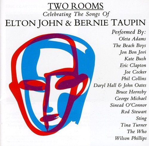 CD cover for “Two Rooms” tribute album to Elton John & Bernie Taupin.