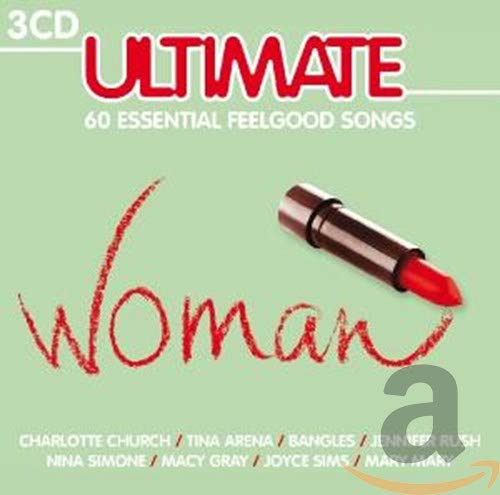 CD cover for “Ultimate Woman” featuring lipstick and red text.