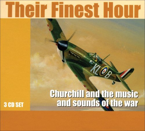 CD cover featuring a WWII-era fighter plane against a cloudy sky.