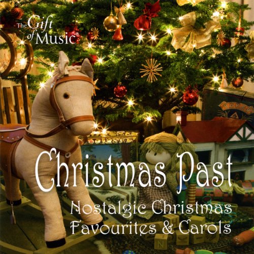 CD cover for “Christmas Past” featuring a rocking horse and Christmas tree.