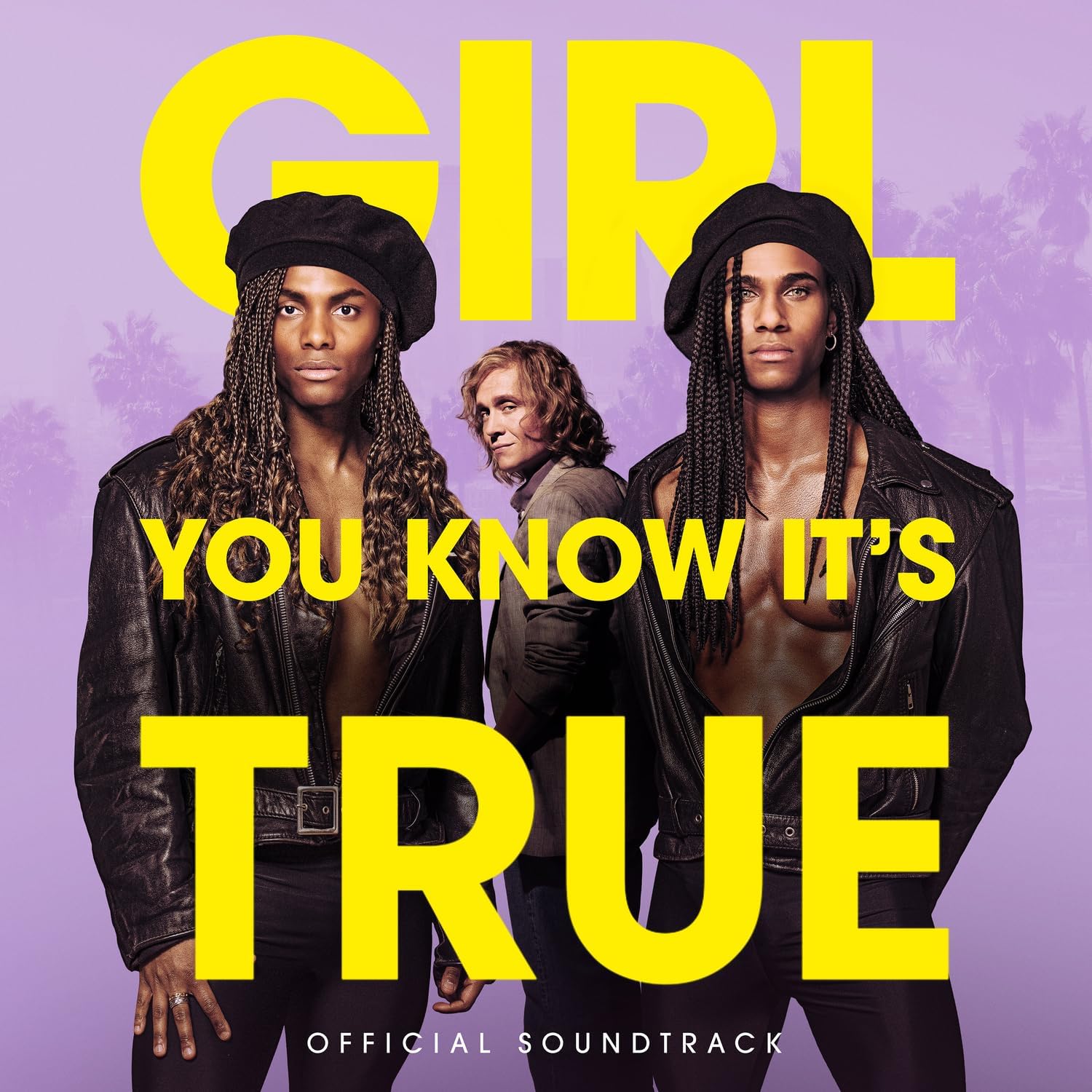 CD cover featuring three people with bold yellow text: "Girl You Know It's True".
