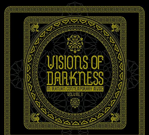 CD cover: black background with ornate gold geometric and floral design.