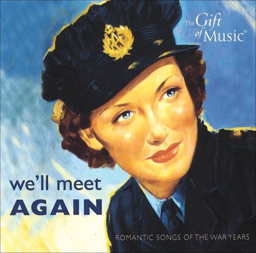 CD cover: woman in military cap, title “we’ll meet AGAIN”.