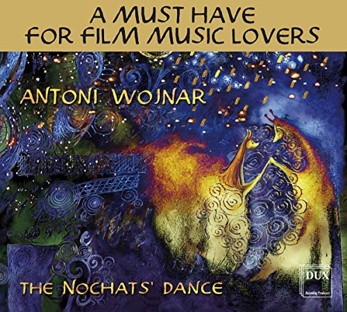 "CD cover art featuring abstract, swirling patterns and a dancing figure."