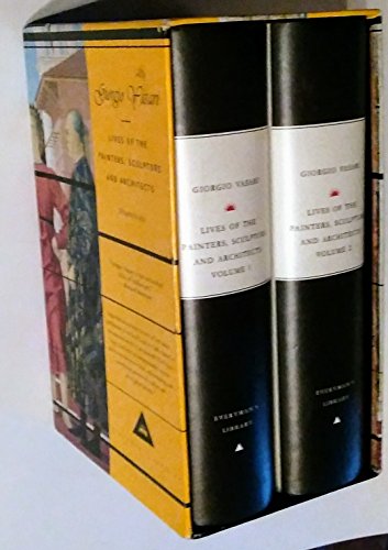 Two-volume boxed set of “Lives of the Painters, Sculptors and Architects.”