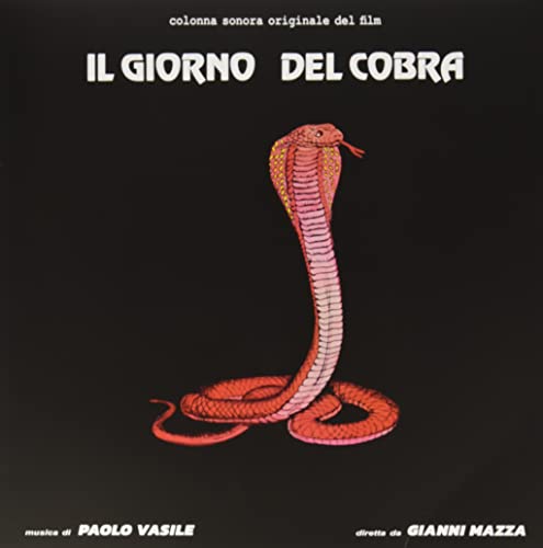 Vinyl album cover featuring a red cobra illustration on a black background.