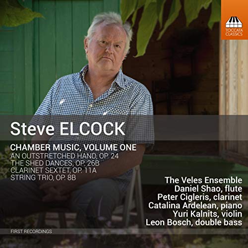 Album cover with a man sitting outside and text overlay listing song titles.