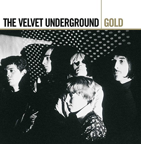 Black and white photo of The Velvet Underground band members.