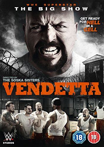 DVD cover for "Vendetta" featuring The Big Show and prison imagery.