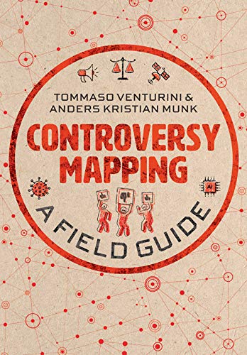 Book cover: "Controversy Mapping: A Field Guide" with red and white design.