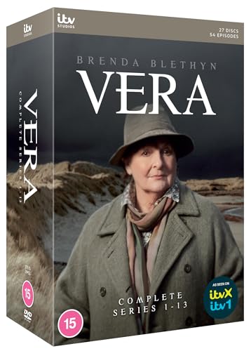 DVD box set cover featuring Brenda Blethyn as Vera in a coat and hat.