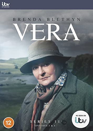DVD cover for "Vera: Series 11" featuring Brenda Blethyn in character.