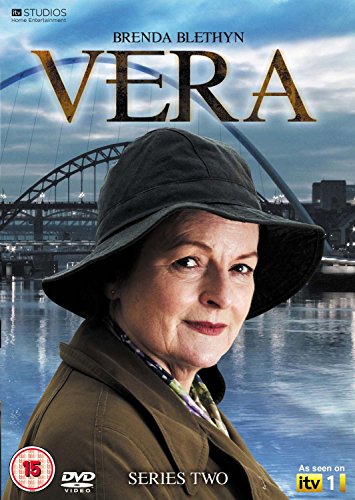 DVD cover for Vera Series 2 featuring Brenda Blethyn and a bridge.