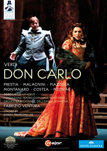 Opera DVD cover featuring two performers in historical costumes.