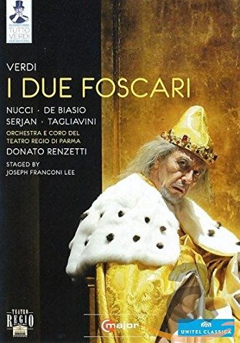DVD cover featuring a man in a white and gold royal costume.