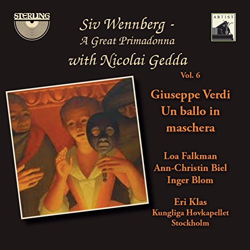 CD cover for Siv Wennberg’s “A Great Primadonna Volume 6” with Verdi.