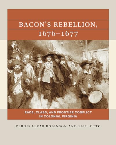 Book cover depicting a colonial scene related to Bacon’s Rebellion.