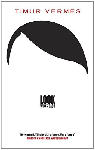 Book cover: white background, black silhouette of hair, red text.