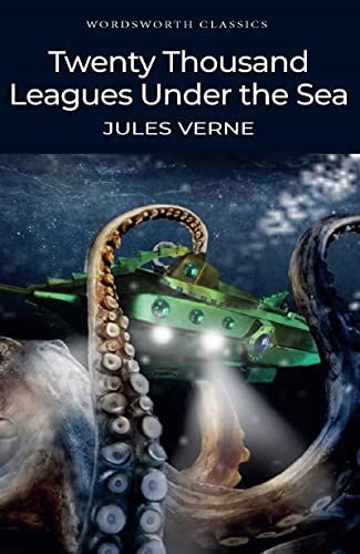 Book cover showing a submarine surrounded by giant octopus tentacles underwater.