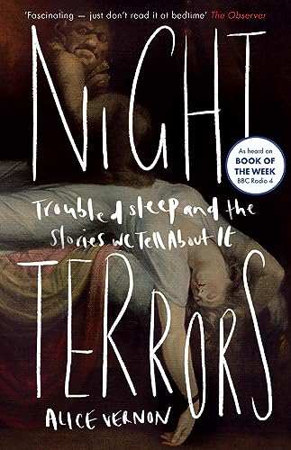 Book cover: “Night Terrors” with a distressed painting and bold white text.