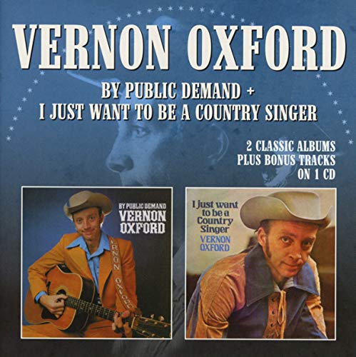 CD cover featuring Vernon Oxford with two smaller album art inserts below text.