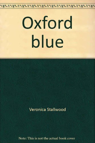 Book cover with “Oxford blue” title over beige and dark green textures.