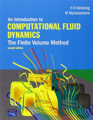 Book cover: “Computational Fluid Dynamics” with a race car illustration.