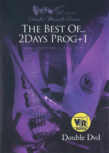 DVD cover for "The Best Of..." music festival with a guitar image.