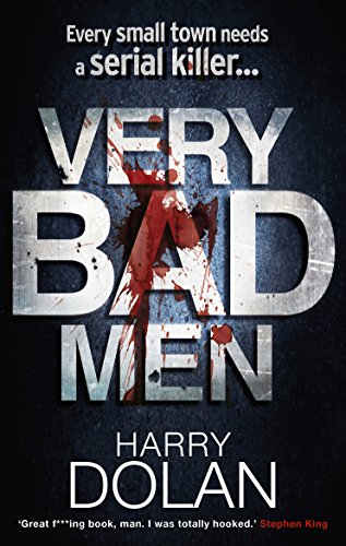 Book cover: "Very Bad Men" with large, distressed title and red splatter.
