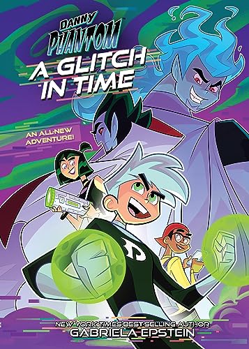Danny Phantom book cover featuring Danny, Sam, and Tucker facing ghostly figures.