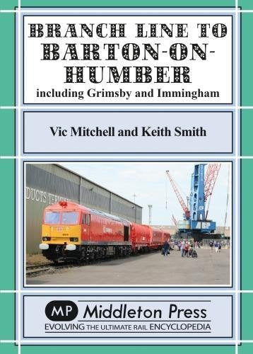 Book cover featuring a red diesel locomotive near industrial buildings.