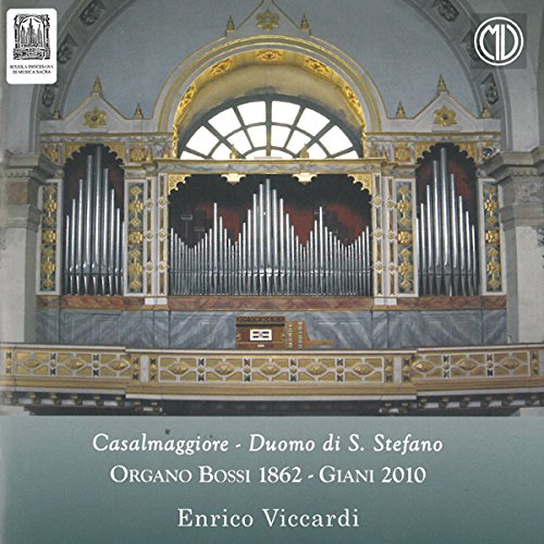 CD cover depicting a large pipe organ inside a church.