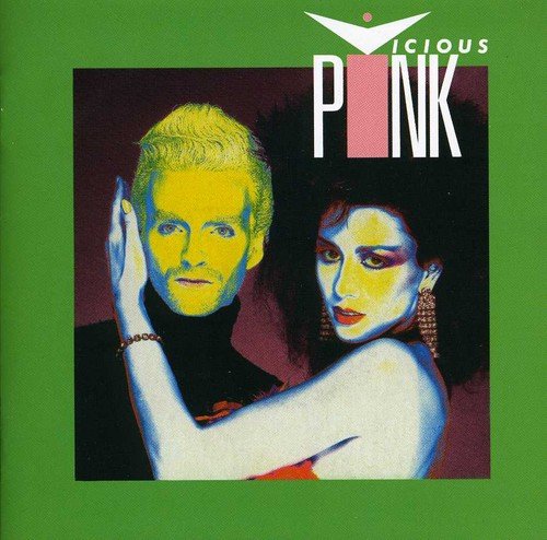 Album cover featuring a man and woman with stylized, vibrant color-tinted skin tones.