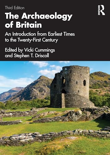 Book cover: “The Archaeology of Britain” featuring a stone tower ruin.