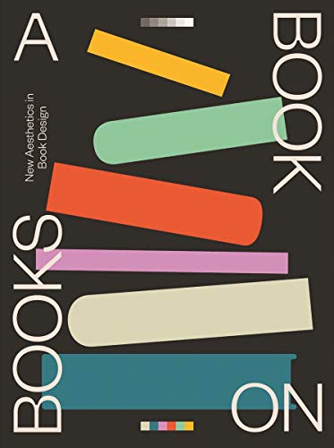 Book cover with a stack of colorful rectangular shapes on a dark background.