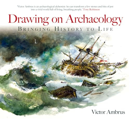 Book cover with watercolor painting of a shipwreck and stormy seas.