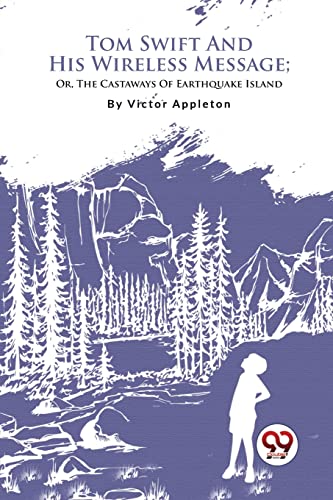 Book cover: "Tom Swift" with a silhouette and mountainous landscape.