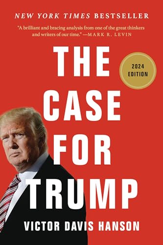 Book cover: “The Case for Trump” with portrait of Donald Trump.