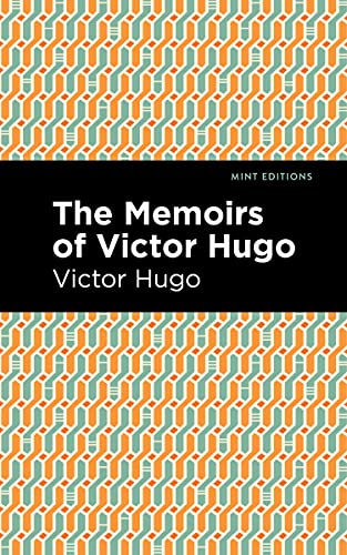 Book cover for "The Memoirs of Victor Hugo" with geometric pattern.