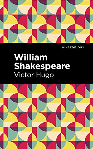 Book cover with geometric pattern and white text: "William Shakespeare.