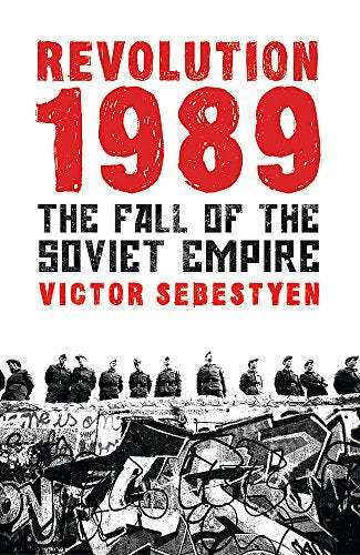Book cover: "Revolution 1989" with red text and a crowd scene below.