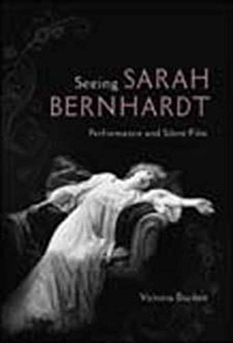 Book cover featuring Sarah Bernhardt in a flowing white dress.