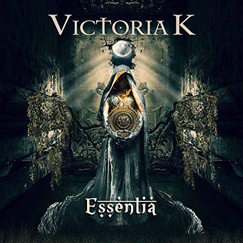 Dark album cover featuring a hooded figure holding a glowing orb.
