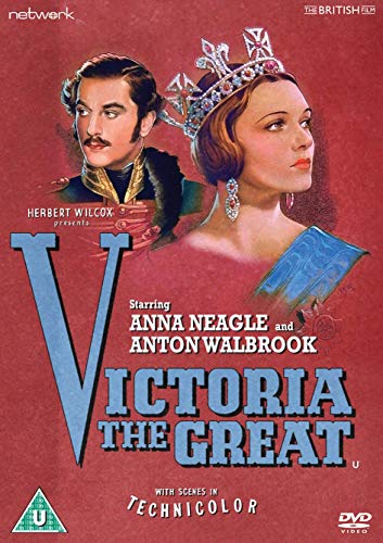 DVD cover art featuring Anna Neagle as Queen Victoria and Anton Walbrook.