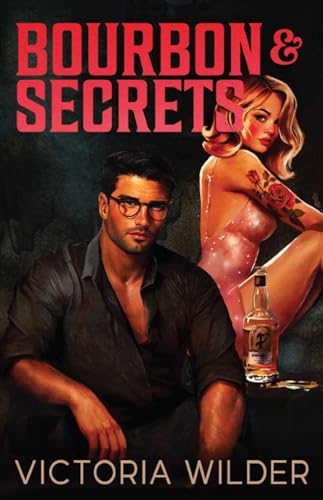 Book cover featuring a man in glasses and a woman with a rose tattoo.