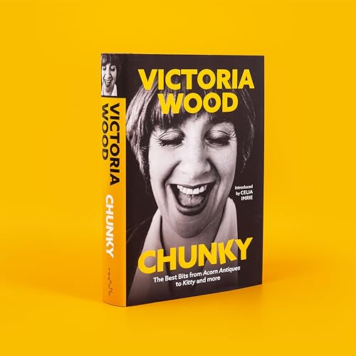 Book cover for "Chunky" by Victoria Wood, featuring a portrait of the author.