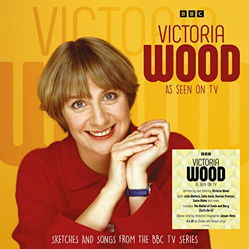 Victoria Wood album cover, featuring a portrait of the comedian.
