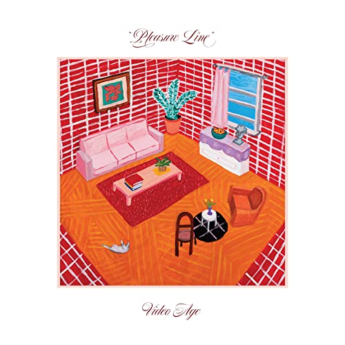 CD cover: illustrated room interior with red brick wall and furniture.