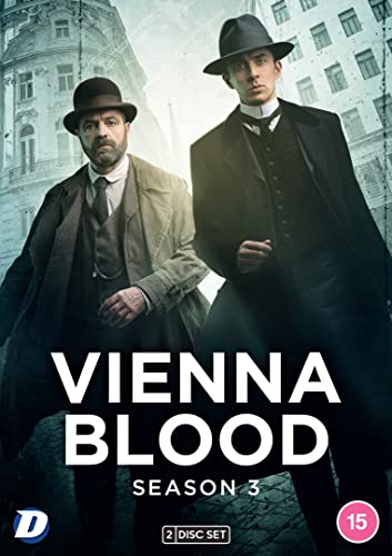 Vienna Blood Season 3 DVD cover with two men in hats.