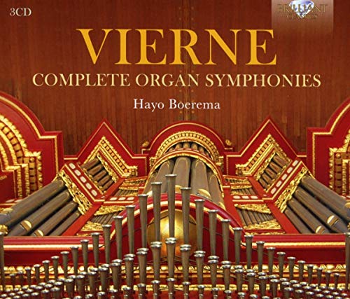 "CD cover featuring an ornate organ with red and gold pipes."